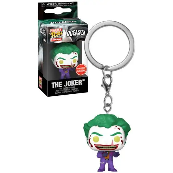 Funko DCeased Pocket POP! The Joker Keychain [DCeased, Bloody]