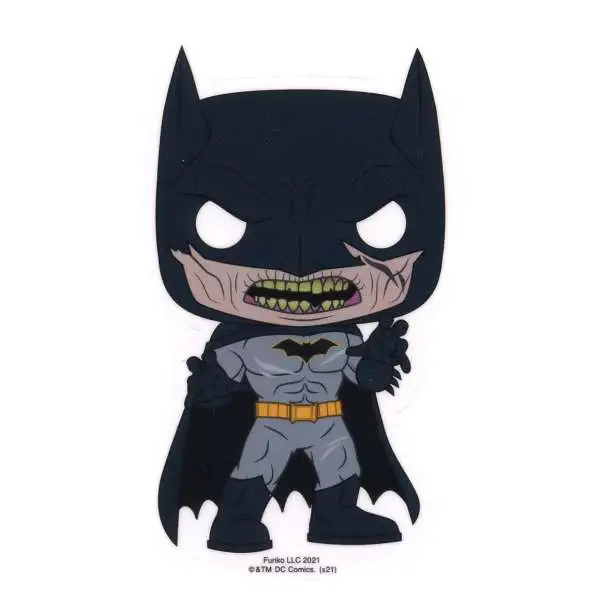 Funko DCeased Batman Exclusive 3-Inch Sticker