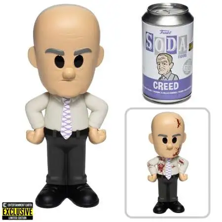 Funko The Office Vinyl Soda Creed Exclusive Figure [1 RANDOM Figure, Look For The Chase!]