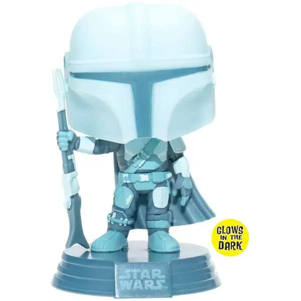 Funko POP! Star Wars The Mandalorian Exclusive Vinyl Figure #345 [Glow-in-the-Dark]