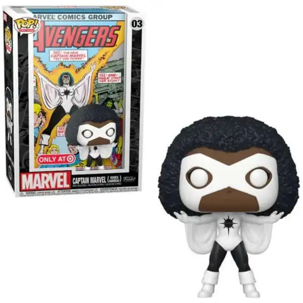 Funko Avengers POP! Comic Covers Captain Marvel Exclusive Vinyl Figure #03 [Monica Rambeau]