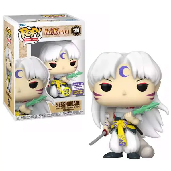 Funko Inuyasha POP! Animation Sesshomaru Exclusive Vinyl Figure #1301 [Glow-in-the-Dark]