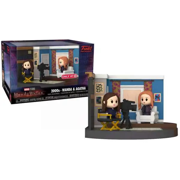 Funko Marvel WandaVision Mini Moments 2000's Wanda & Agatha Exclusive Vinyl Figure