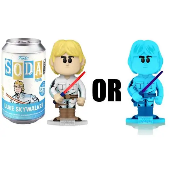 Funko Star Wars Vinyl Soda Luke Skywalker Exclusive Limited Edition of 19,000! Figure [1 RANDOM Figure, Look For The Chase!]