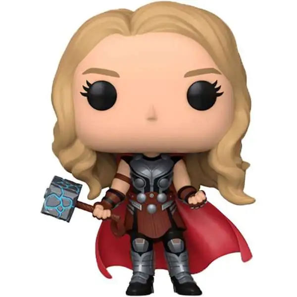 Funko Thor: Love & Thunder POP! Marvel Mighty Thor Exclusive Vinyl Figure #1076 [Without Helmet]