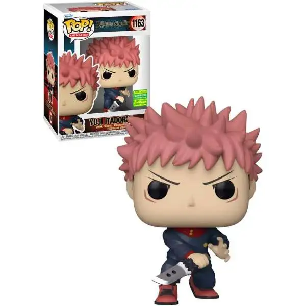 Funko Jujutsu Kaisen POP! Animation Yuji Itadori Exclusive Vinyl Figure [with Slaughter Demon, Damaged Package]