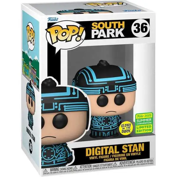 Funko POP! South Park Digital Stan Exclusive Vinyl Figure #36 [Glow-in-the-Dark]