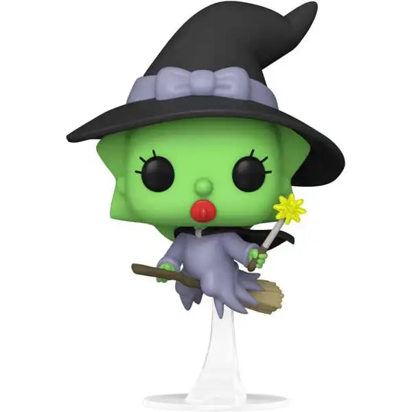 Funko The Simpsons Treehouse of Horror POP! Television Witch Maggie Exclusive Vinyl Figure [Glow-in-the-dark]