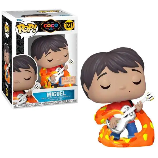 Funko Disney / Pixar Coco POP! Disney Miguel Vinyl Figure [with Guitar, Glow-in-the-Dark, Damaged Package]