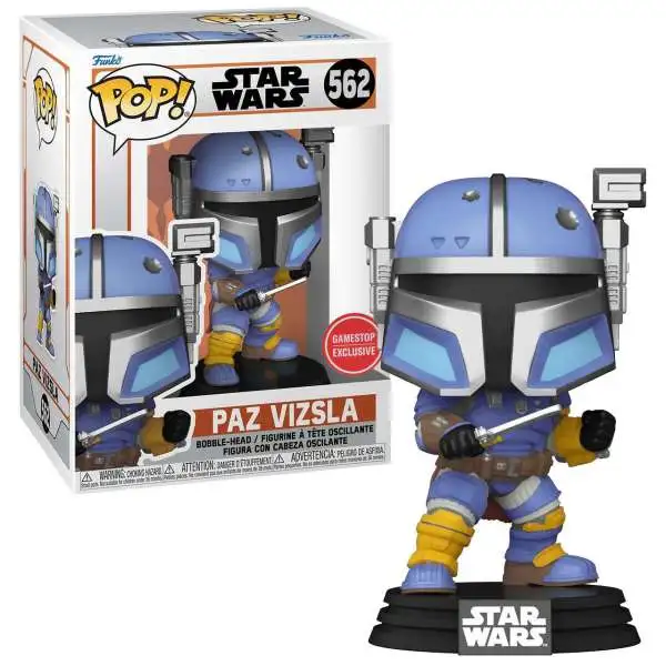 Funko The Mandalorian POP! Star Wars Paz Vizsla Exclusive Vinyl Figure #562