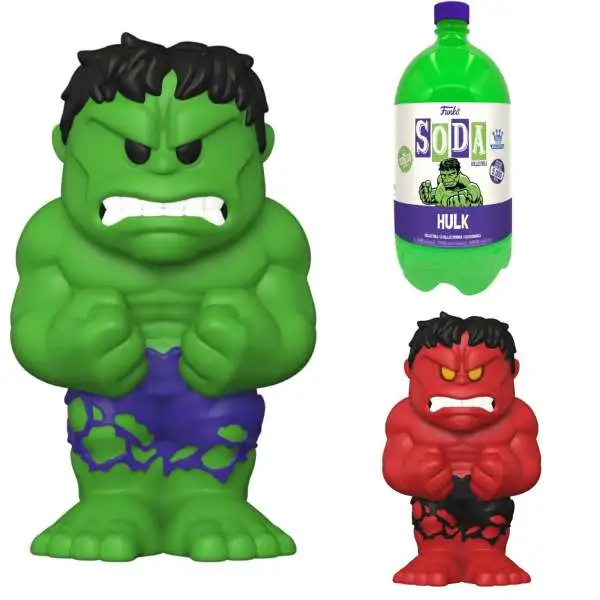 Funko Marvel Vinyl Soda Hulk Exclusive Figure [3 Liter]