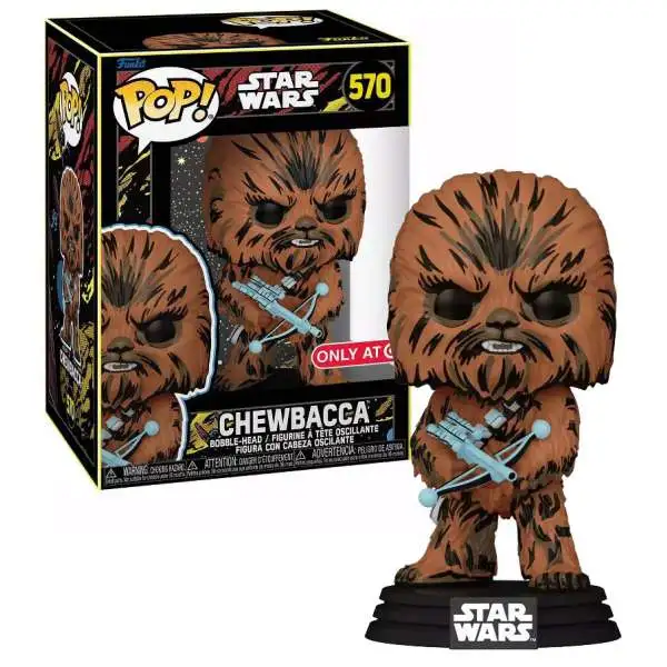 Funko Star Wars POP! Retro Chewbacca Exclusive Vinyl Figure #570