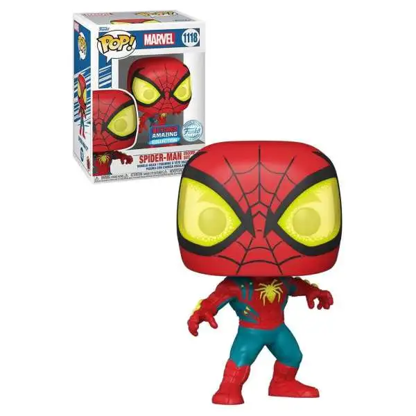 Funko Marvel Universe POP! Marvel Spider-Man (Oscorp Suit) Vinyl Bobble Head #1118 [Beyond Amazing Collection]