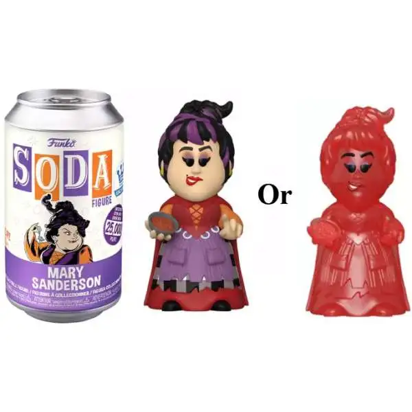 Funko Disney Hocus Pocus Vinyl Soda Mary Sanderson Exclusive Figure [1 RANDOM Figure, Look For The Chase!]