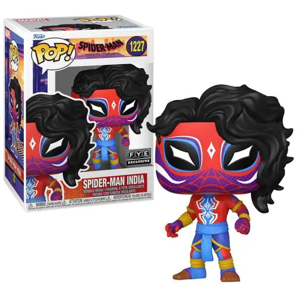 Funko Spider-Man Across the SpiderVerse POP! Marvel Spider-Man India Exclusive Vinyl Figure #1227 [Deco]