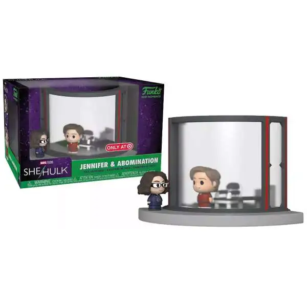 Funko Marvel She Hulk Mini Moments Jennifer & Abomination Exclusive Vinyl Figure