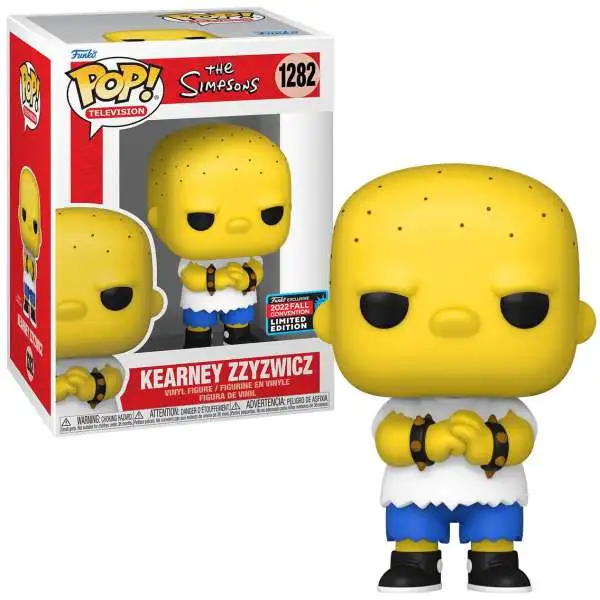 Funko The Simpsons POP! Television Kearney Zzyzwicz Exclusive Vinyl Figure #1282