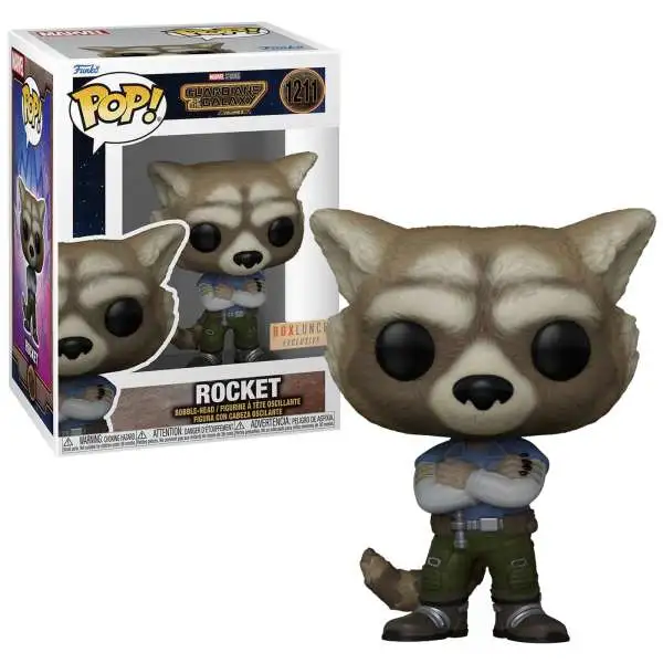 Funko Guardians of the Galaxy Volume 3 POP! Marvel Rocket Exclusive Vinyl Figure #1211 [Arms Crossed]