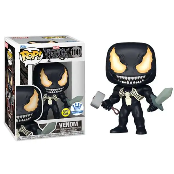 Funko Marvel Venom POP Marvel Venom Exclusive Vinyl Bobble Head 373 ...