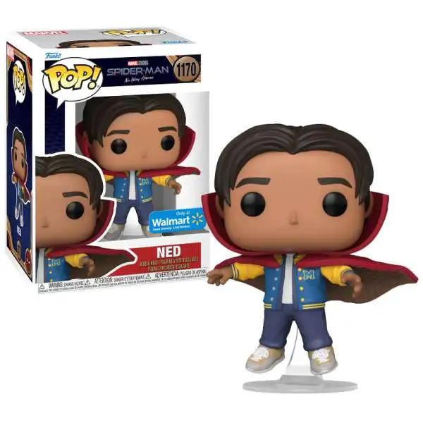Funko Spider-Man No Way Home POP! Marvel Ned Exclusive Vinyl Figure [with Cloak]