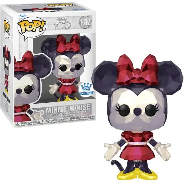 Funko 100th Anniversary POP! Disney Minnie Mouse Exclusive Vinyl Figure #1312 [Faceted]