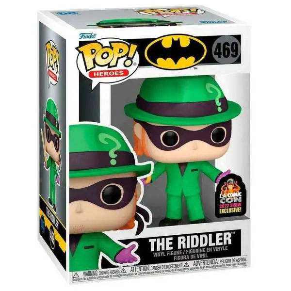 Funko DC POP! Heroes The Riddler Exclusive Vinyl Figure #469