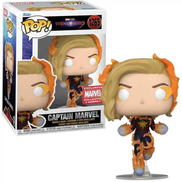Funko The Marvels POP! Captain Marvel Exclusive Vinyl Figure #1265