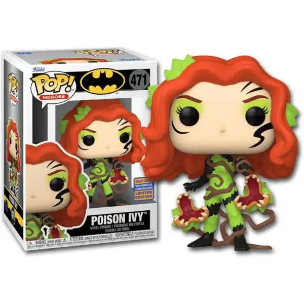 Funko DC POP! Heroes Poison Ivy Exclusive Vinyl Figure #471 [Damaged Package]