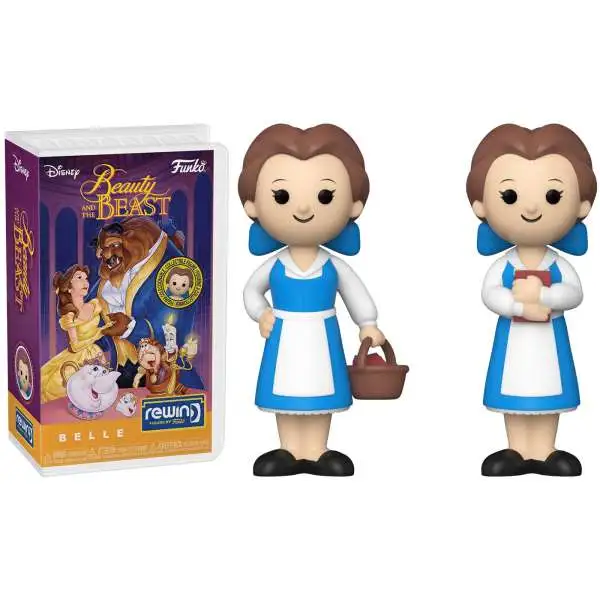 Funko Disney Beauty and the Beast Rewind Belle Vinyl Figure [1 RANDOM Figure, Look For The Chase!]