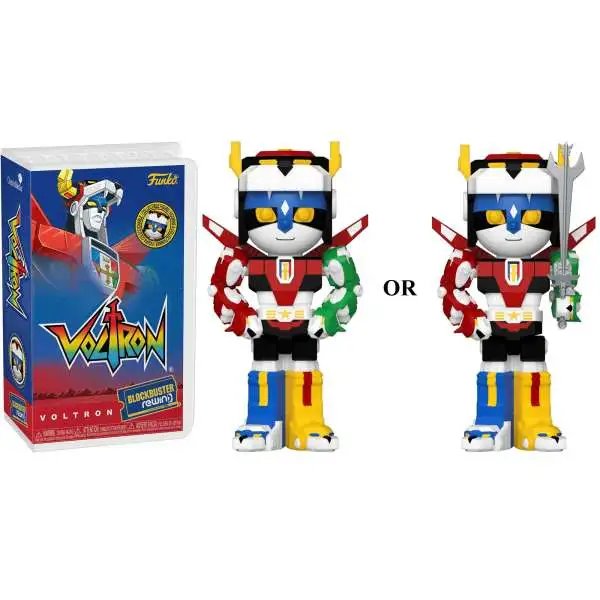 Funko Blockbuster Rewind Voltron Vinyl Figure [1 RANDOM Figure, Look For The Chase!]