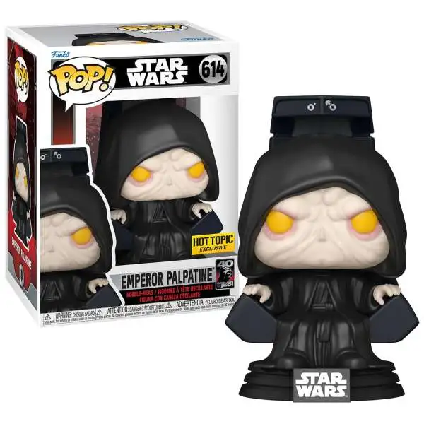 Funko Star Wars Return of the Jedi 40th Anniversary Emperor Palpatine Exclusive Vinyl Figure #614