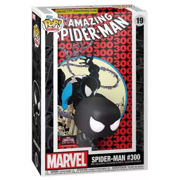 Funko Marvel The Amazing Spider-Man POP! Comic Covers Spider-Man #300 Exclusive Vinyl Figure [Damaged Package]