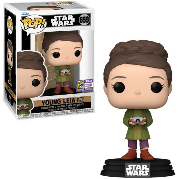 Funko Star Wars Obi-Wan Kenobi POP! Vinyl Young Leia Exclusive Vinyl Figure #659 [with Lola]