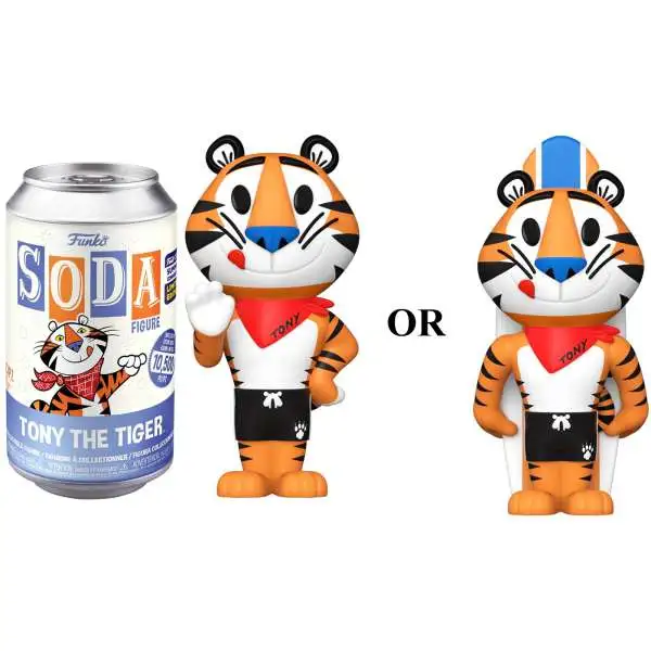 Funko Kellogg's Vinyl Soda Tony the Tiger Exclusive Figure [1 RANDOM Figure, Look For The Chase!]