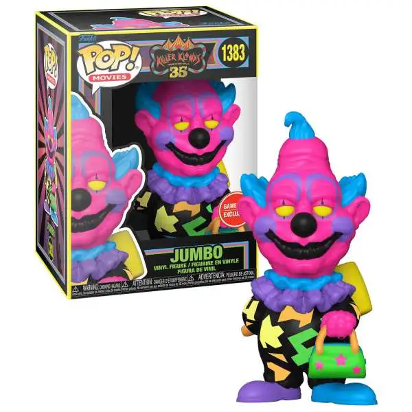 Funko Killer Klowns From Outer Space 35th Anniversary POP! Movies Jumbo Exclusive Vinyl Figure [Blacklight]