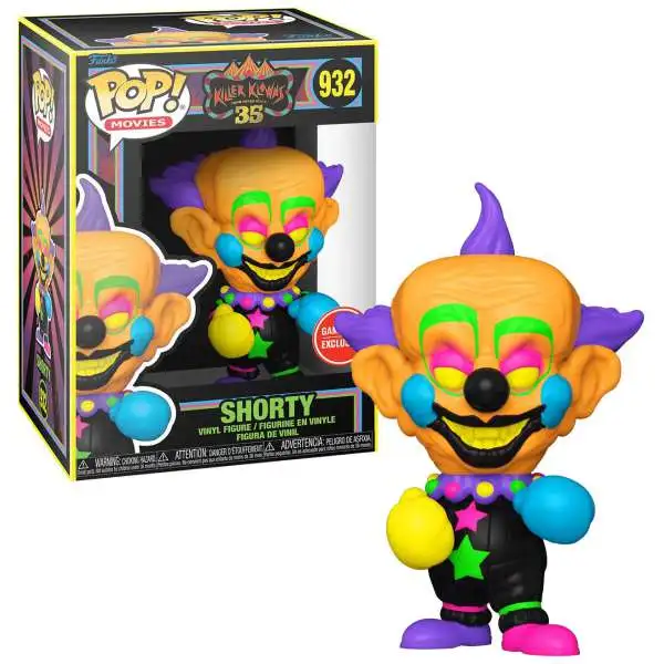 Funko Killer Klowns From Outer Space 35th Anniversary POP! Movies Shorty Exclusive Vinyl Figure #932 [Blacklight]