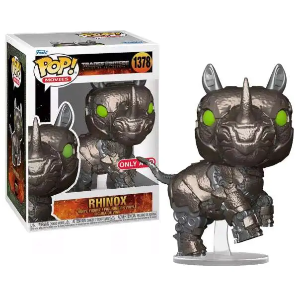 Funko Transformers Rise of the Beasts POP! Movies Rhinox Exclusive Vinyl Figure #1378