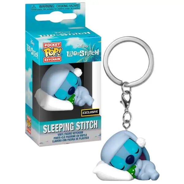 Funko Disney Lilo & Stitch Pocket POP! Sleeping Stitch Exclusive Keychain