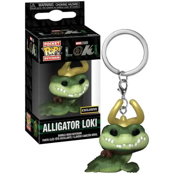 Funko Marvel Pocket POP! Alligator Loki Exclusive Keychain