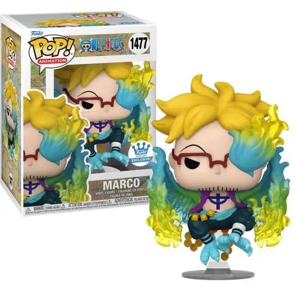 Funko One Piece POP! Animation Marco Exclusive Vinyl Figure #1477