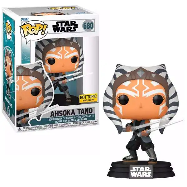 Funko Star Wars POP! Vinyl Ahsoka Tano Exclusive Vinyl Figure #680 [Dual Lightsabers]