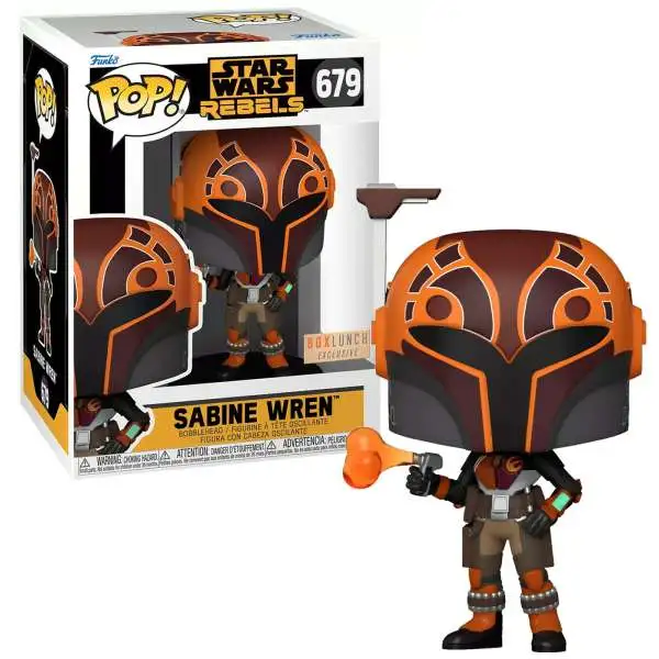 Funko Rebels POP! Star Wars Sabine Wren Exclusive Vinyl Bobble Head #679