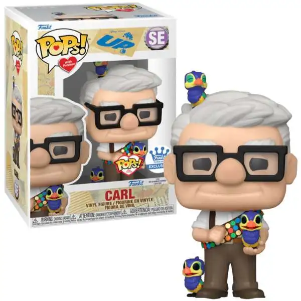 Funko Up POP! Disney Carl Exclusive Vinyl Figure [with Baby Snipes]