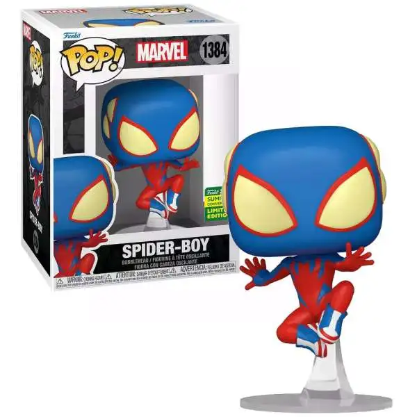 Funko POP! Marvel Spider-Boy Exclusive Vinyl Bobble Head #1384