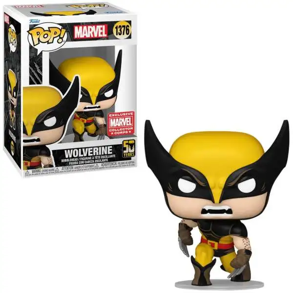 Funko POP! Marvel Wolverine Exclusive Vinyl Figure #1376 [Brown Suit]