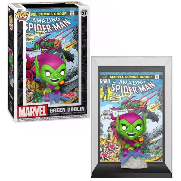 Funko Marvel The Amazing Spider-Man POP! Comic Covers Green Goblin Exclusive Vinyl Figure #57