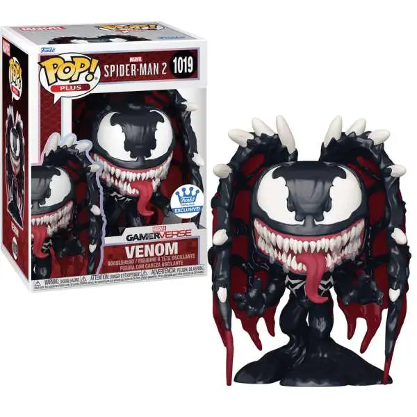 Funko Marvel Spider-Man 2 POP! Plus Venom Exclusive Vinyl Figure #1019
