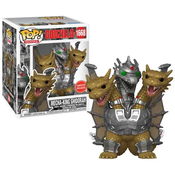 Funko Godzilla 70th Anniversary POP! Movies Mecha-King Ghidorah Exclusive Vinyl Figure #1668