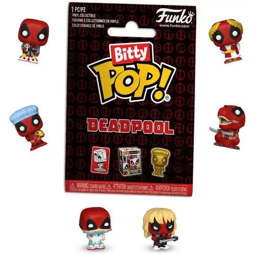 Funko Marvel Bitty POP! Deadpool Mystery Pack [1 RANDOM Figure]