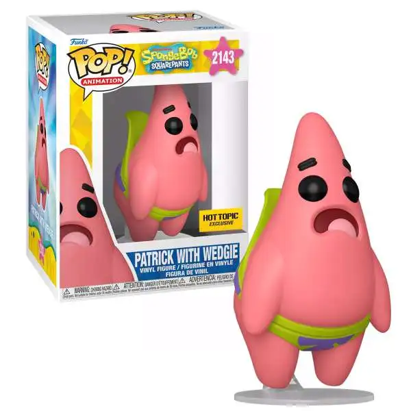 Funko Spongebob Squarepants Movie: Search for Squarepants POP! Movies Patrick with Wedgie Exclusive Vinyl Figure #2143